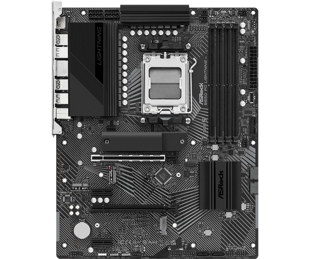 Asrock B650M Pro RS AMD B650 Presa di corrente AM5 micro ATX