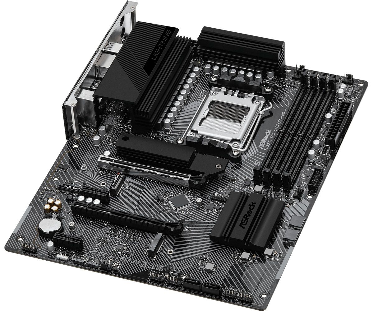 Asrock B650M Pro RS AMD B650 Presa di corrente AM5 micro ATX