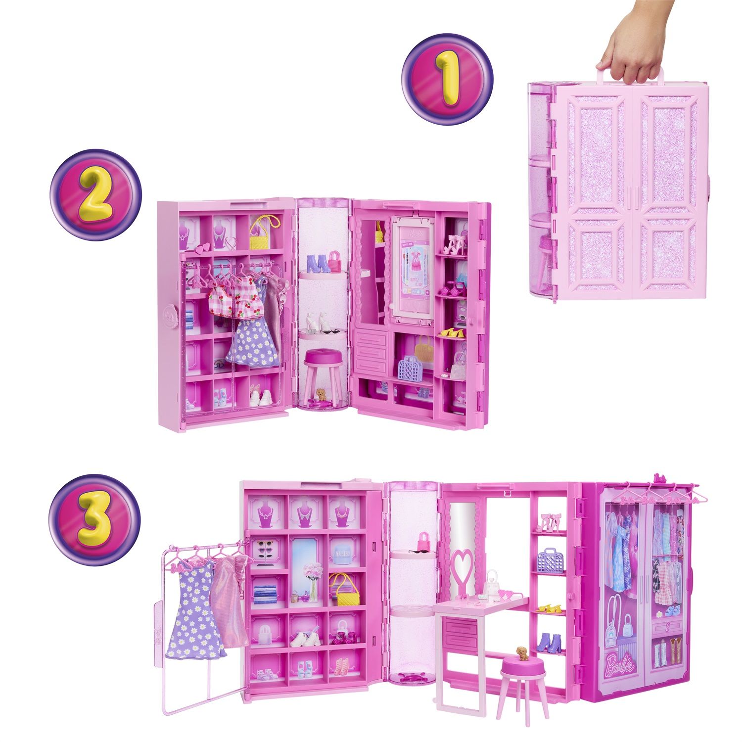 Armadio Dei Sogni Di Barbie Toys Center Armadio Dei Sogni Di