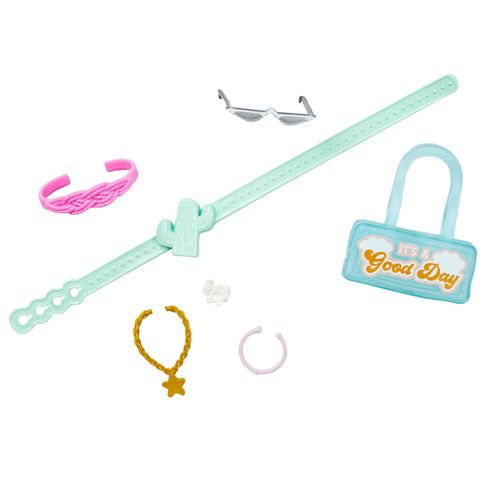 ODS Barbie Trendy Style 2 In 1 - Set Con Diario A Spirale, 6 Pennarelli, Stickers E Bambola Barbie Inclusa, Per Bambine +3 Anni