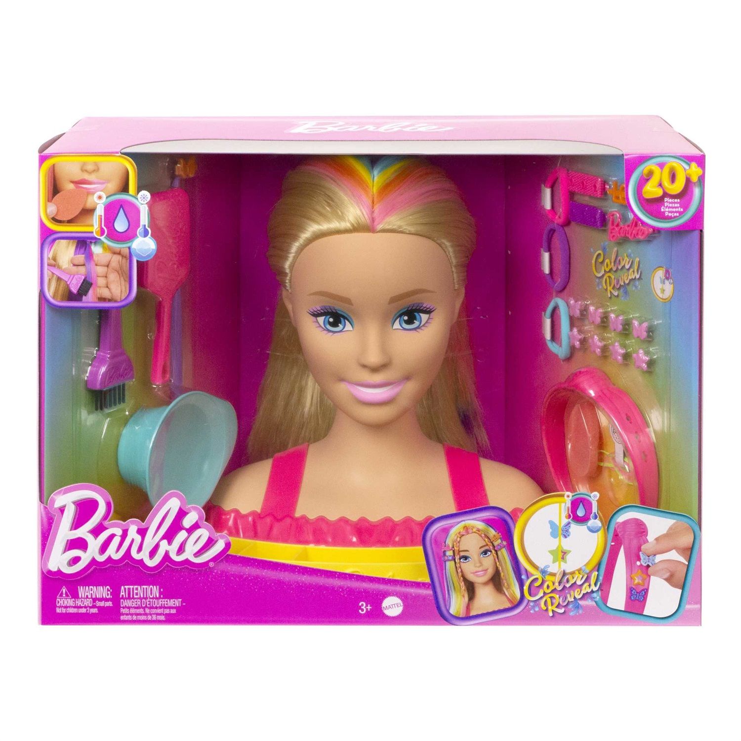 Barbie Dreamtopia Principessa con Capelli Arcobaleno GTF38 Mattel 3 Anni+