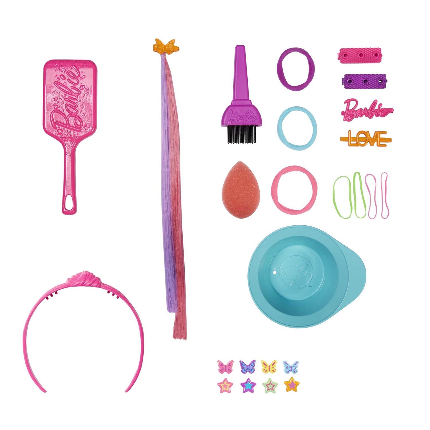 Barbie - Styling Head Capelli da Favola, testa pettinabile per acconciature  con 20+ accessori, bambola capelli