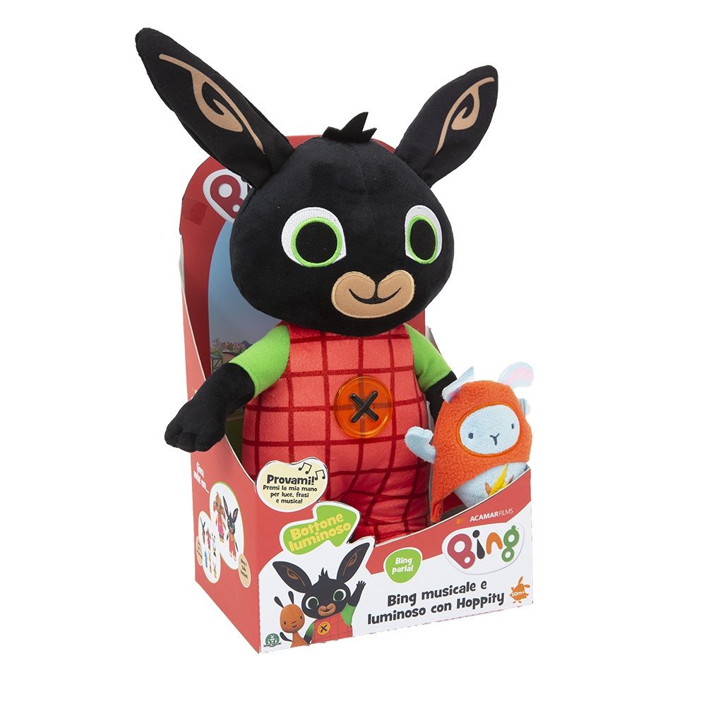 Bing peluche coniglio mascotte giocattolo grande peluche coniglio 50 cm