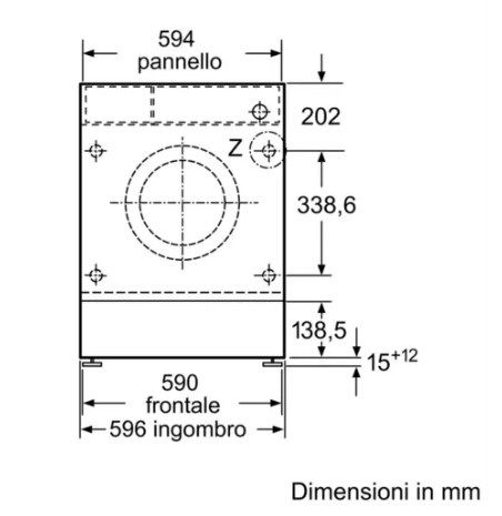 Bosch Lavatrice WIW28541EU