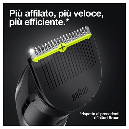 BRAUN Regolabarba Uomo 6 in 1 Tutto in 1 MGK3221 Rifinitore