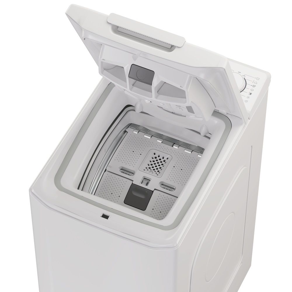 Lavatrice Candy Carica Alto 8 Kg - 1200 Giri, NFC, Rilevatore Carico, Classe F, Bianco