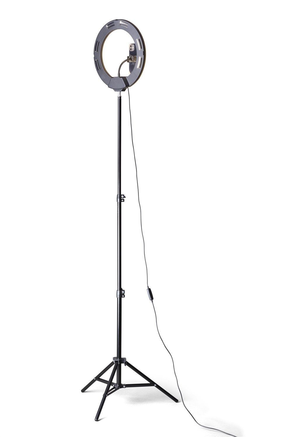 Anello Luminoso Selfie Ricaricabile Con 40 LED - Per Telefono, Streaming E Videochiamate - Foto 2