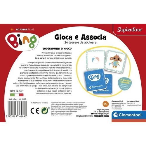Clementoni Sapientino Il Grillo Parlante Gioco Educativo 2-5 Anni CLEMENTONI - 16801