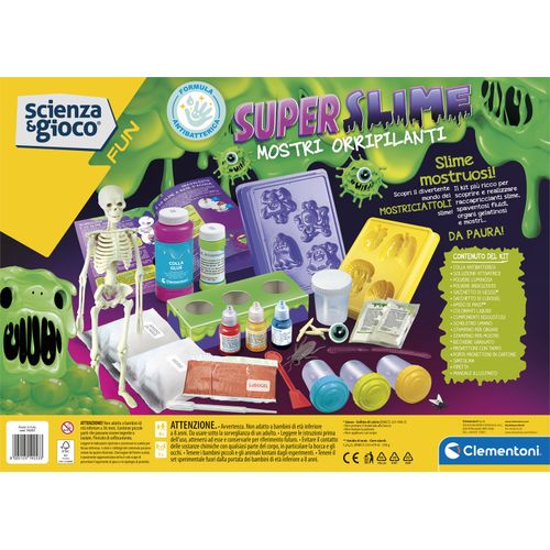 Clementoni Super Slime Mostri Orripilanti