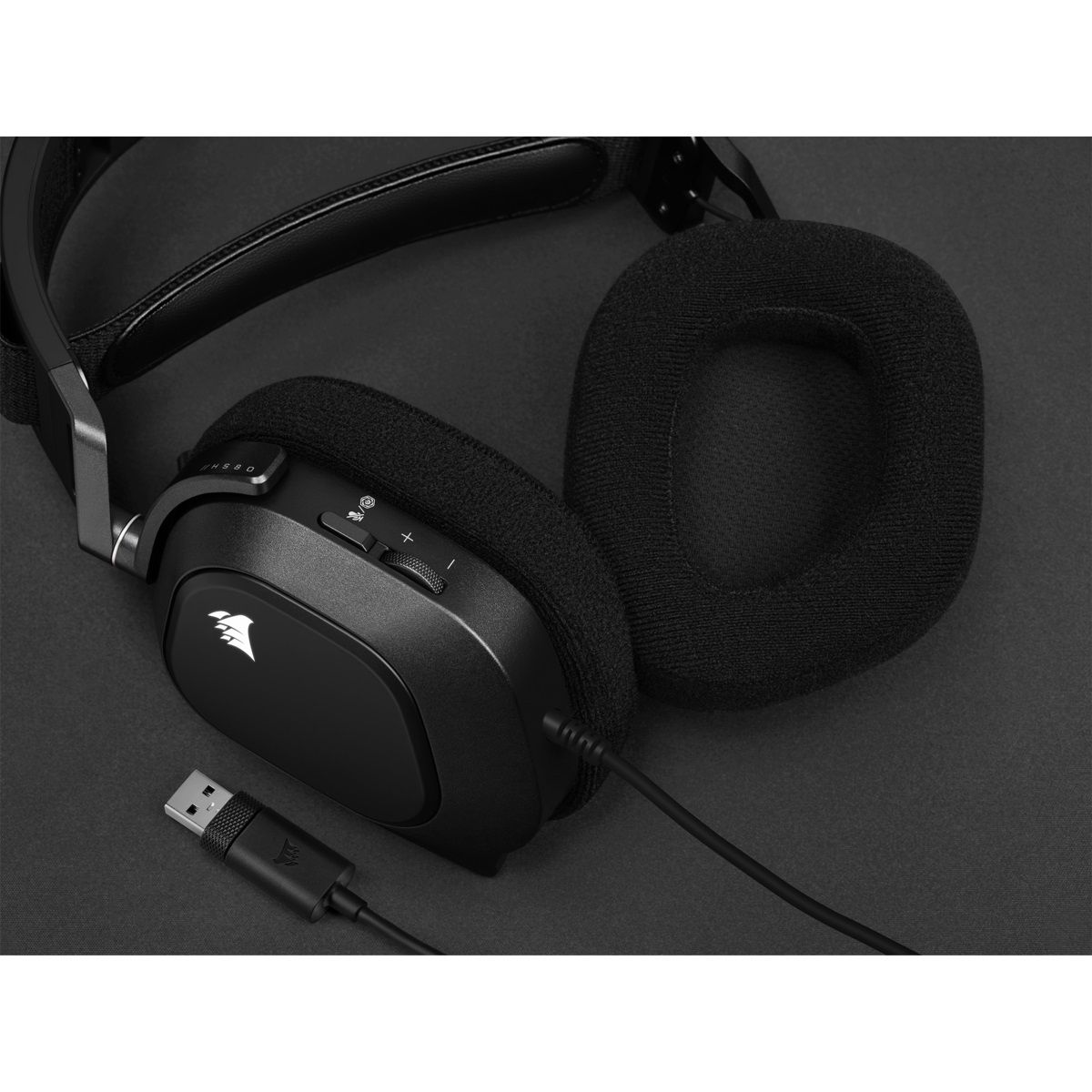 Corsair HS80 Max Wireless (Bianco) - Cuffie con microfono