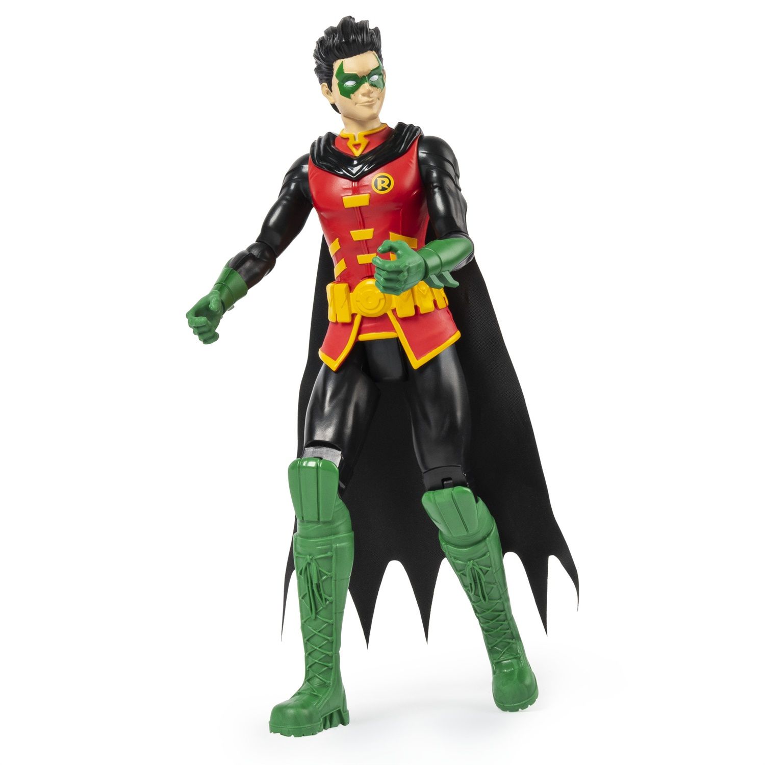 DC Comics , The Flash, Personaggio Di Flash Deluxe Da 30 Cm Personaggio 30 Cm Con 11 Punti Di Articolazione Luci Ed Oltre 15