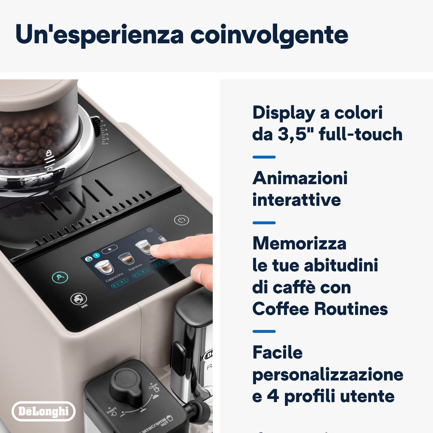 De Longhi Essenza Mini EN85.B Macchina Caffè Nespresso Capsule in Offerta  su Prezzoforte