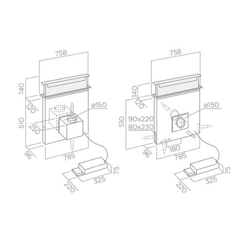 Elica Pandora aspirante