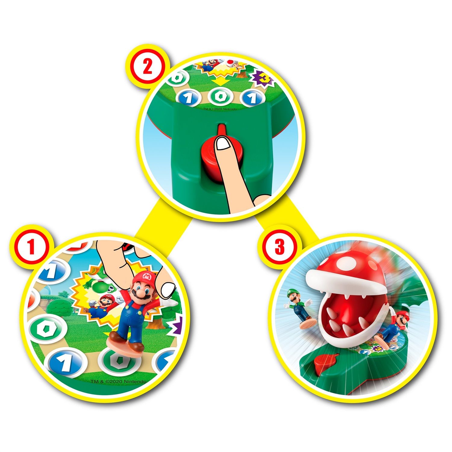 EPOCH Traumwiesen Super Mario 7357 Piranha Plant Escape