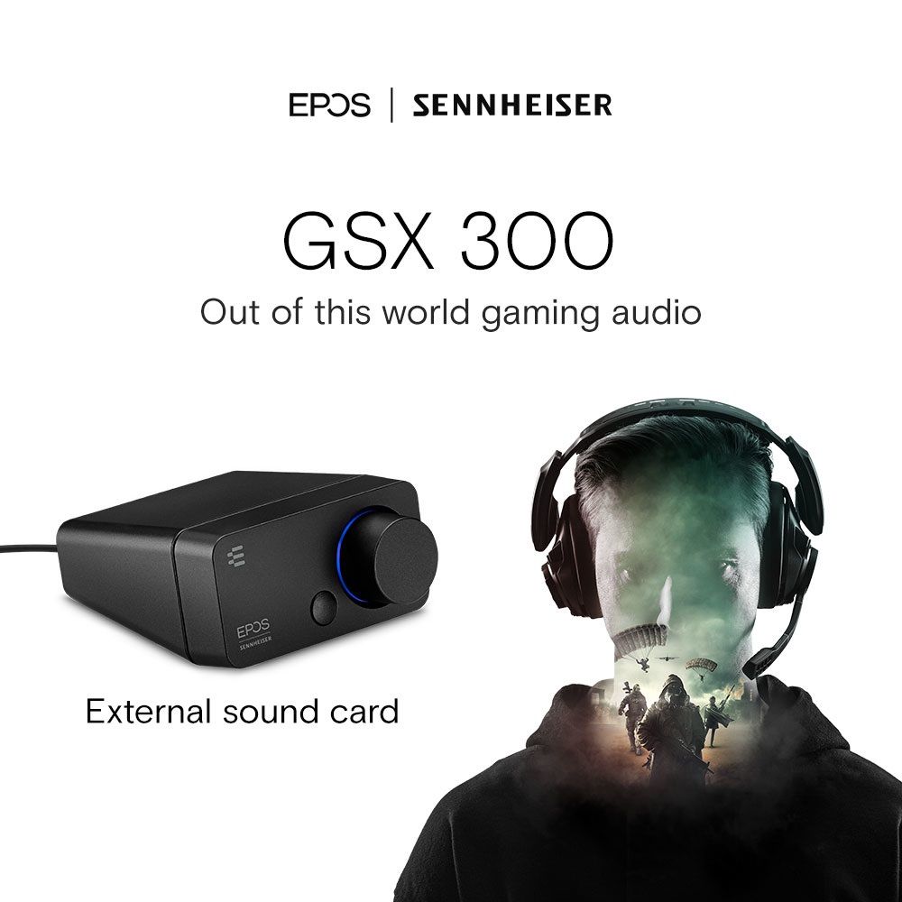 Sennheiser Scheda Audio Esterna GSX 300 Bianco