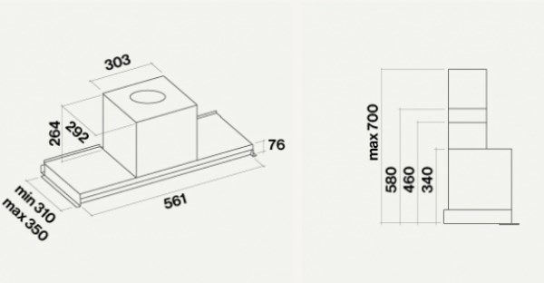 Falmec Virgola No-Drop