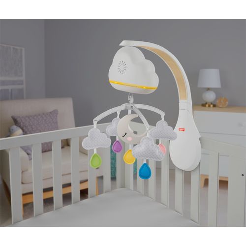 Giostrina Fisher-Price Dolce Arcobaleno Per Culla - Con Musica E Luci, Per Neonati 0+ Mesi - Foto 2