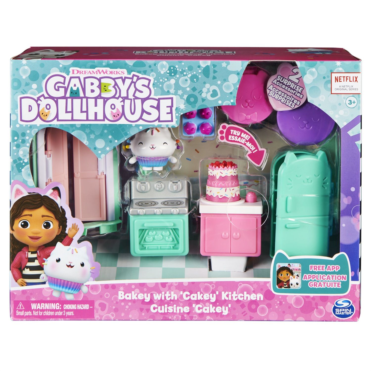 Paniate - Spin Master Gabby Dollhouse Playset della Casa - Camera