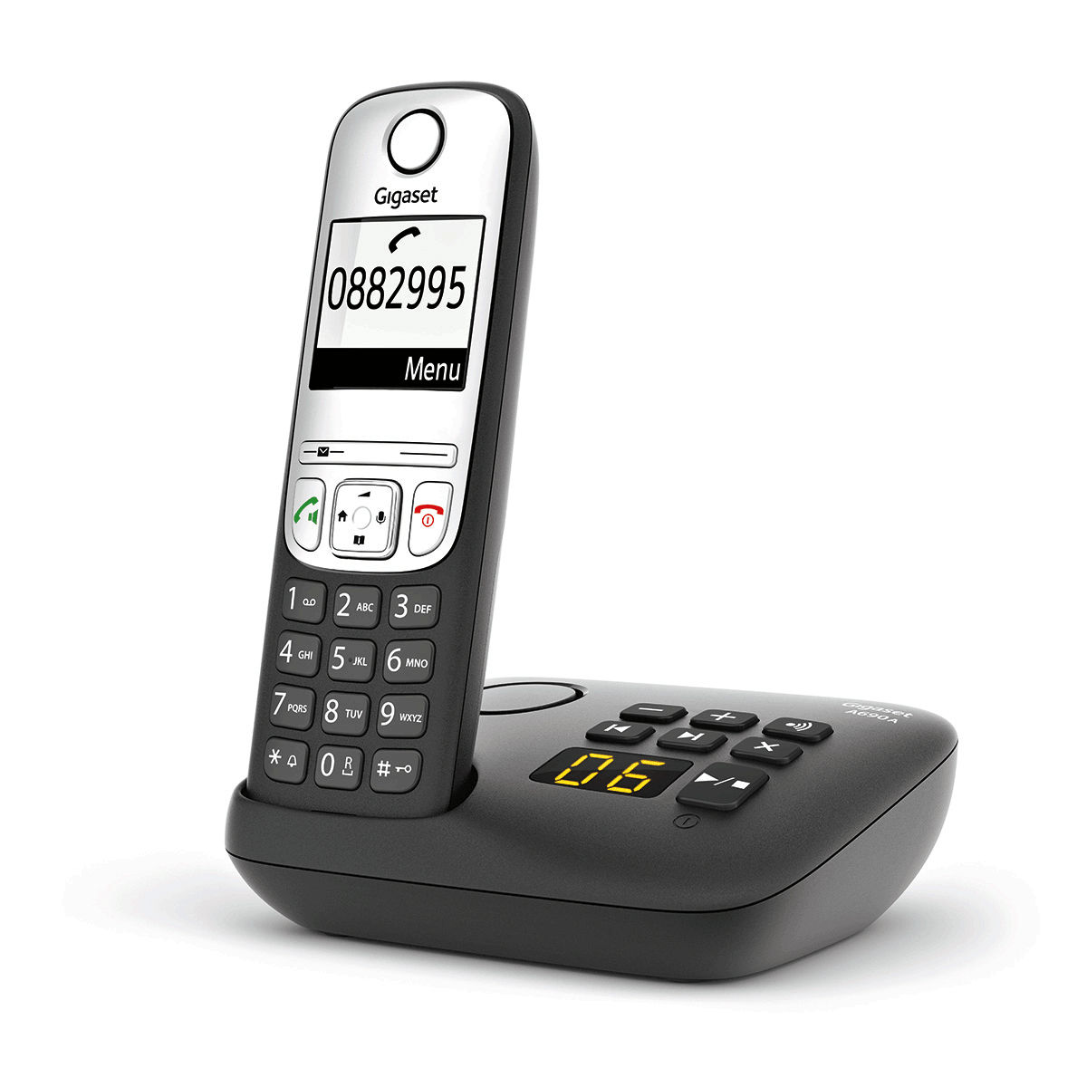 Telefono cordless Gigaset A116. Telefono di casa con cornetta