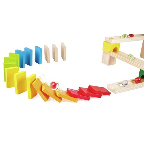 Hape Pista per Biglie con Domino