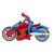 Hasbro Avengers Spider-Man Motocicletta Spara-Ragnatele