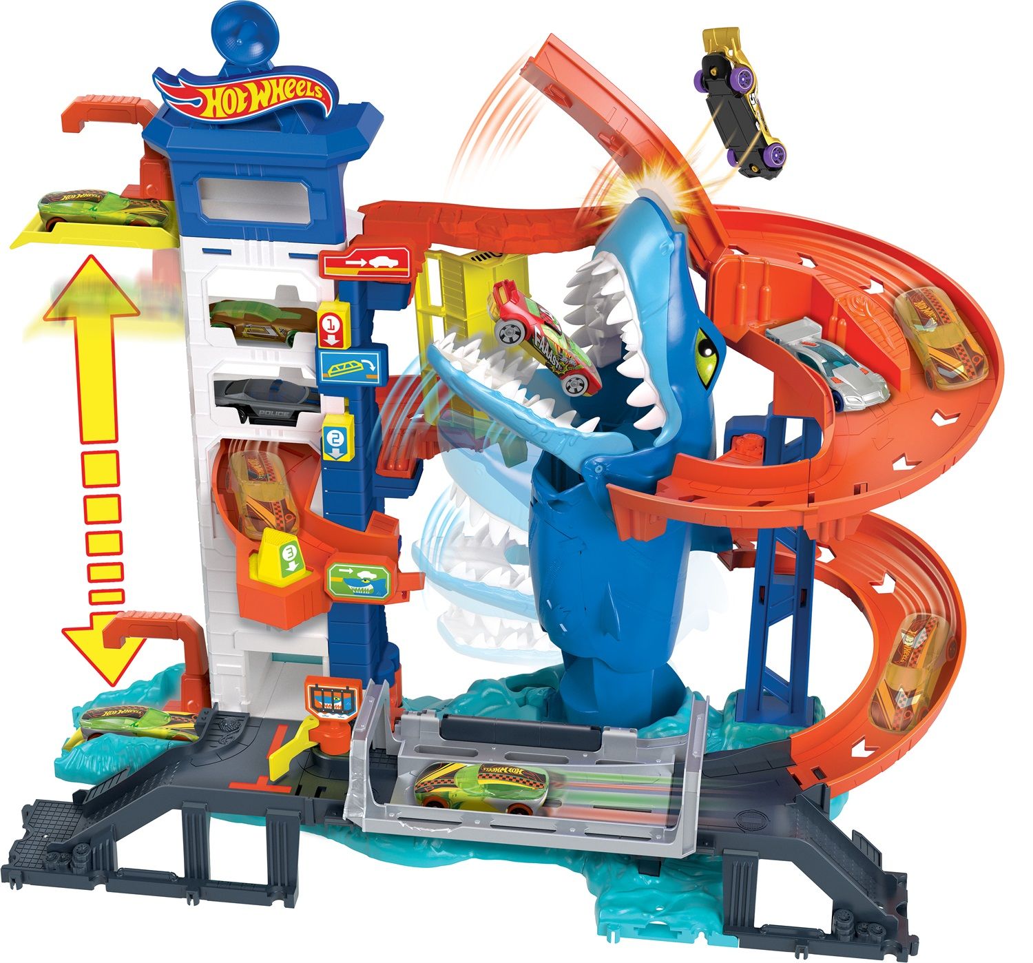 Squalo Trasportatore - Il Mangia Macchinine Hot Wheels è qui!