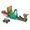 Hot Wheels Monster Trucks Color Shifters Attacco del Coccodrillo