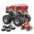 Hot Wheels Monster Trucks Costruzioni Camion dei Pompieri