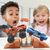Hot Wheels Monster Trucks Costruzioni Tiger Shark Super Scontri