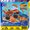 Hot Wheels Monster Trucks Costruzioni Tiger Shark Super Scontri