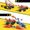 Hot Wheels Monster Trucks Costruzioni Tiger Shark Super Scontri