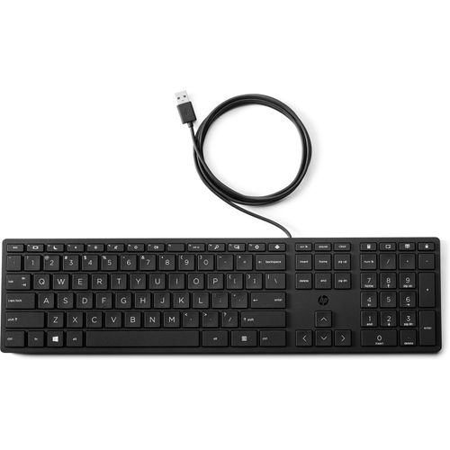 HP Tastiera USB Layout Full-size (100%) QWERTY - Tastiera 320K