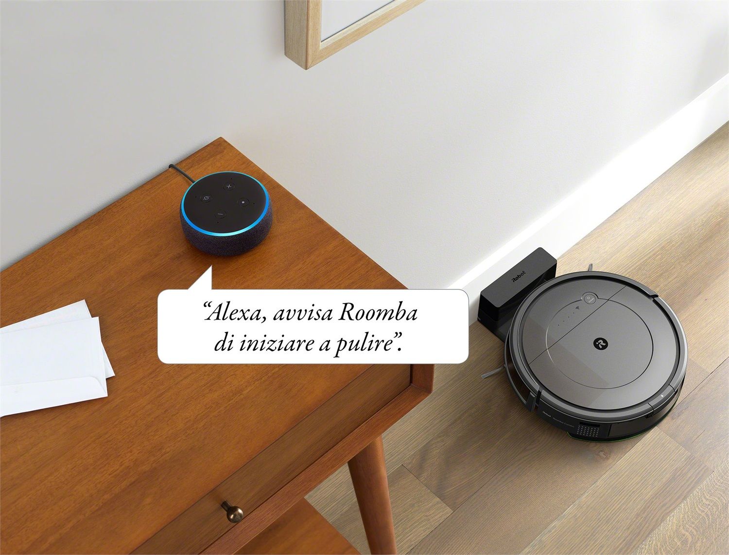 iRobot Roomba I5 Combo aspirapolvere e lavapavimenti con kit