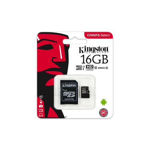 Kingston MicroSD UHS I Class 10