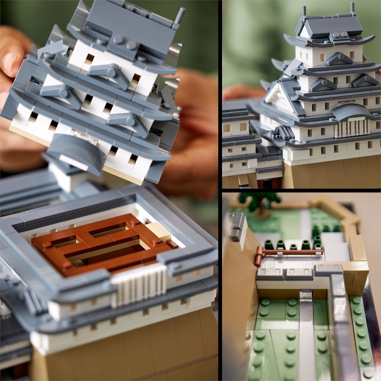 LEGO Architecture 21060 Castello di Himeji Kit Modellismo Adulti Collezione  Monumenti Albero Ciliegio in Fiore da