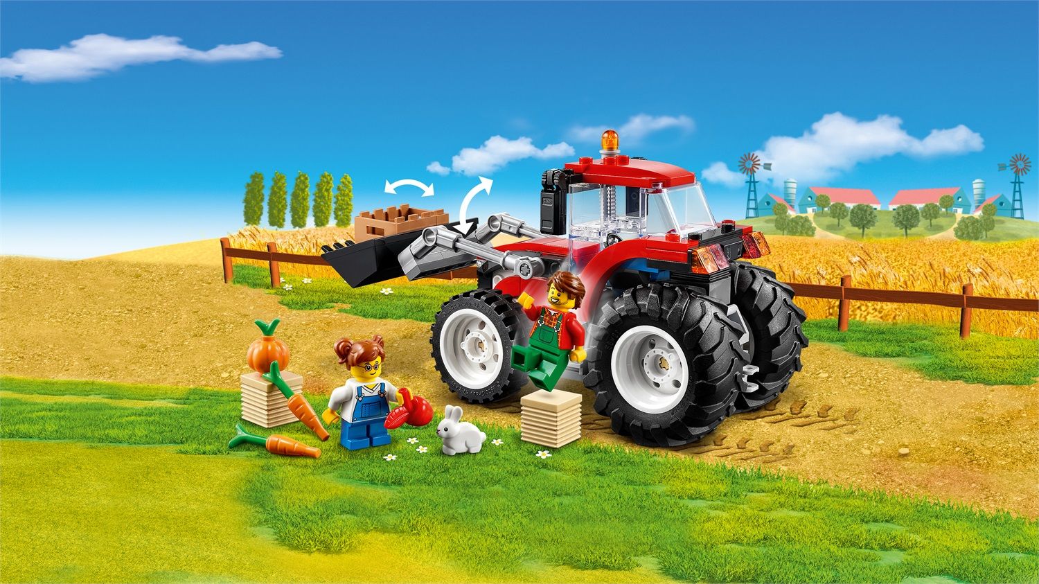 Lego City Tractor 60287 Lego Trattore Amazon Lego 60287