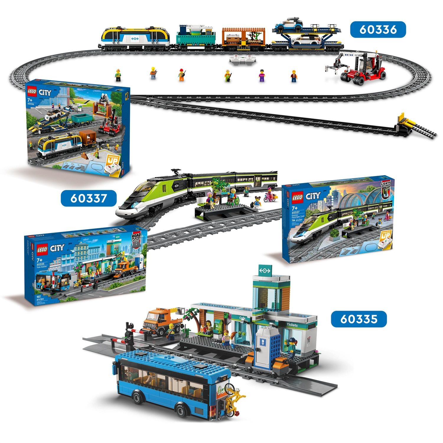 LEGO City (60238) Scambi Treno - LEGO - City Trains - Veicoli - Giocattoli