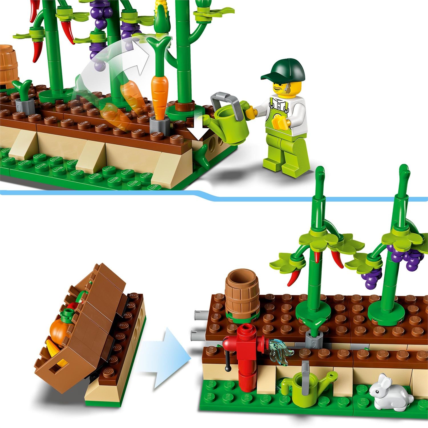 Lego. Contenitore 2 bottoni - LEGO - Set mattoncini - Giocattoli