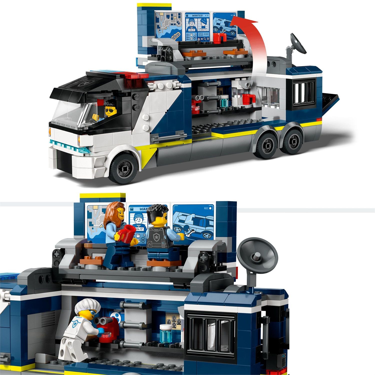 Lego - City Police Camion Laboratorio Mobile Della Polizia 60418 – Iperbimbo