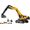Lego City 60420 Escavatore da cantiere giallo