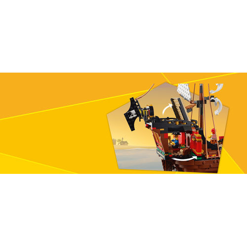 Lego Creator 31109 Galeone dei pirati