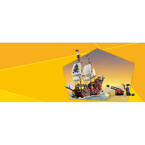 Lego Creator 31109 Galeone dei pirati