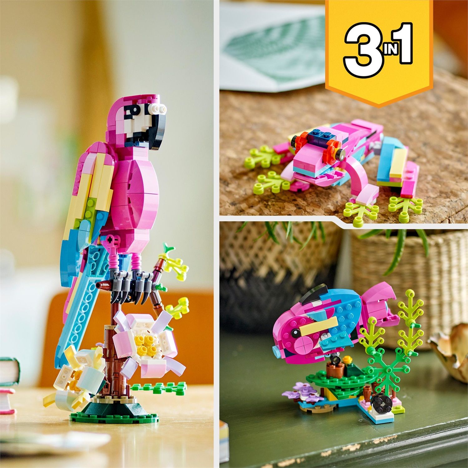 Lego Creator 31144 Pappagallo esotico rosa, Confronta prezzi