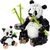 Lego Creator 31165 Animali selvatici: famiglia di panda