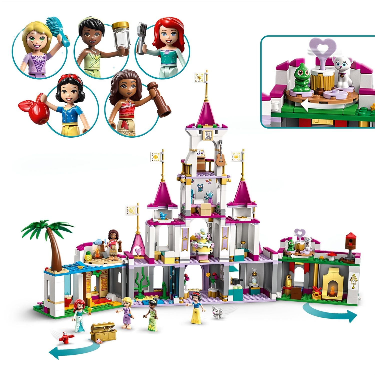 LEGO Castello Disney disponibile sullo store: quasi 5.000 mattoncini, alto  80 centimetri, e occhio all'omaggio!