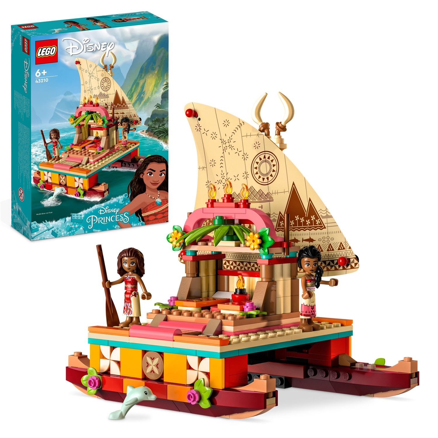 Lego Disney 43210 La barca a vela di Vaiana, Confronta prezzi