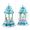 Lego Disney 43218 Frozen La giostra magica di Anna ed Elsa