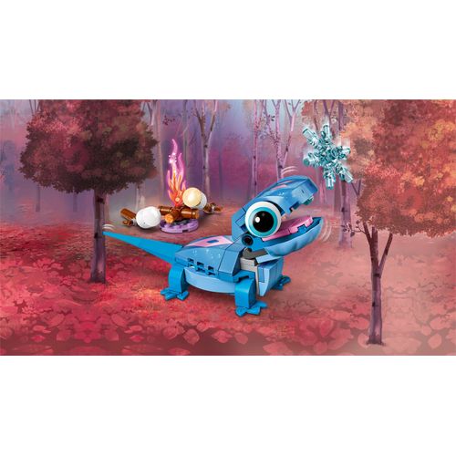 Lego Disney 43186 Frozen Bruni la salamandra costruibile