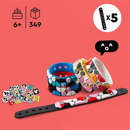 Lego DOTS 41947 Multipack Bracciali Topolino e amici