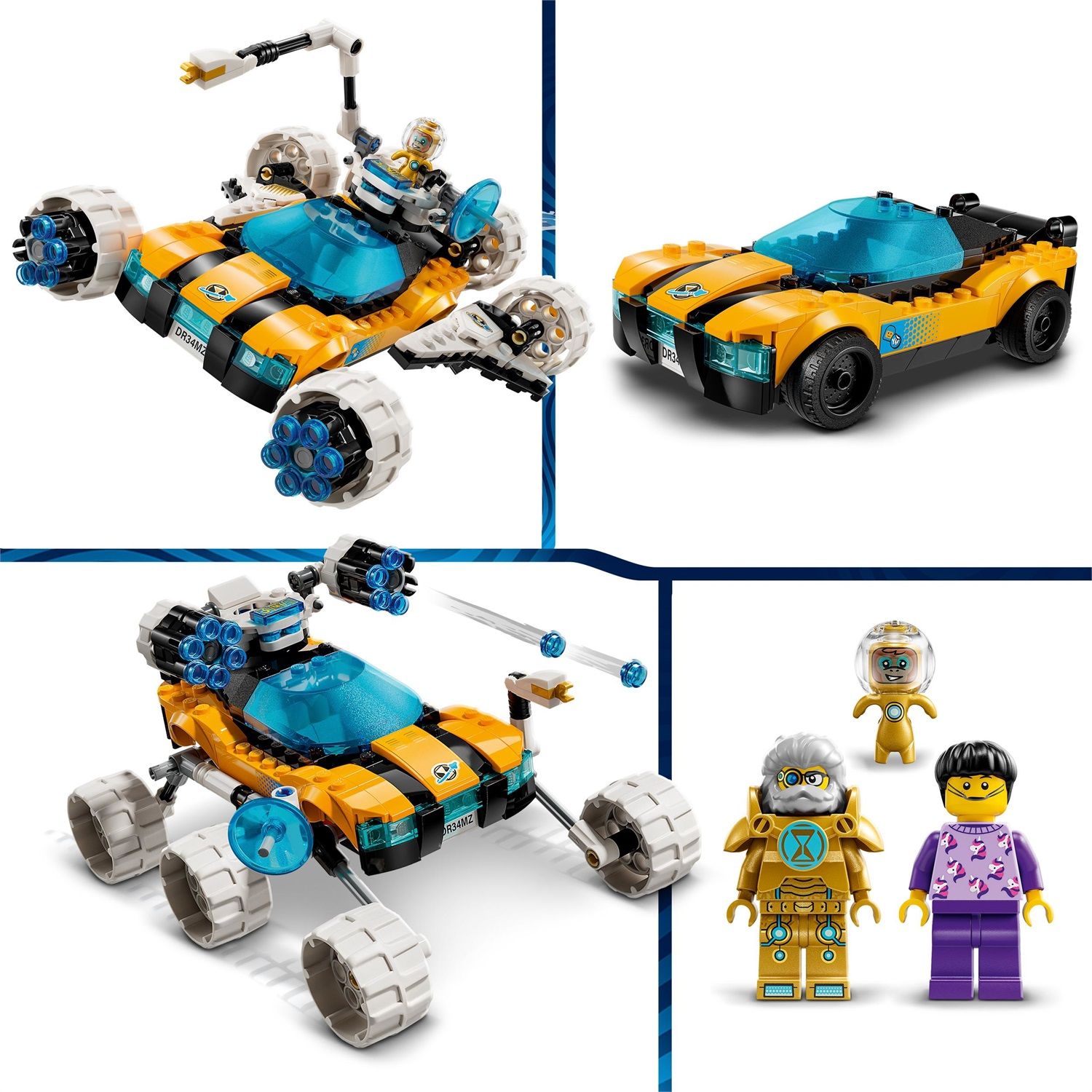 Lego DreamZzz 71475 L'auto spaziale del Professore Oswald